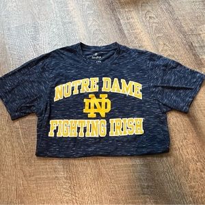 fanatics notre dame tshirt size woman small